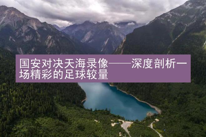 国安对决天海录像——深度剖析一场精彩的足球较量