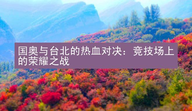 国奥与台北的热血对决：竞技场上的荣耀之战